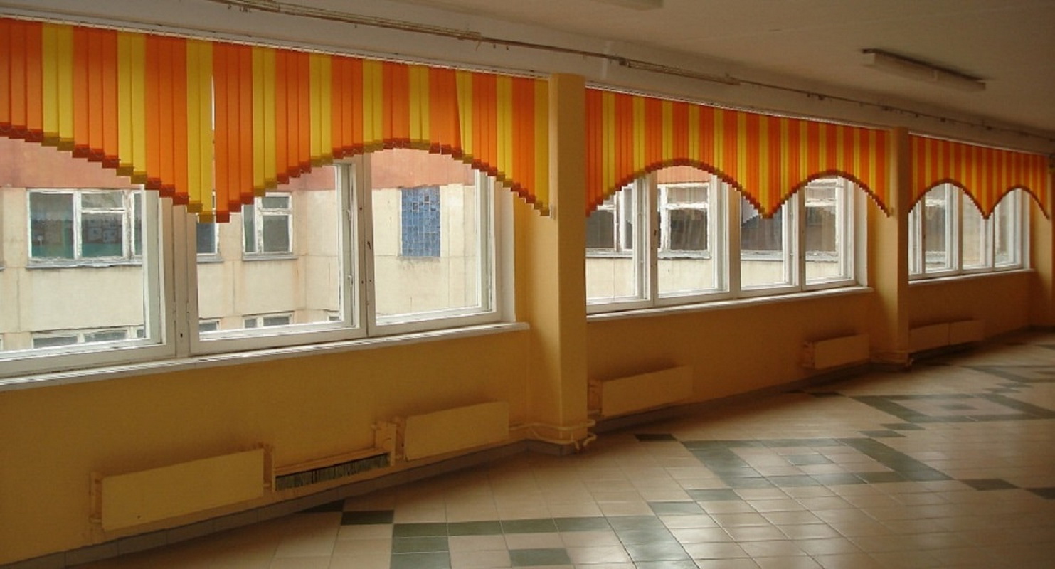 Тканевые жалюзи на окна в детский сад в Воронеже Цена Заказать Купить Установка
